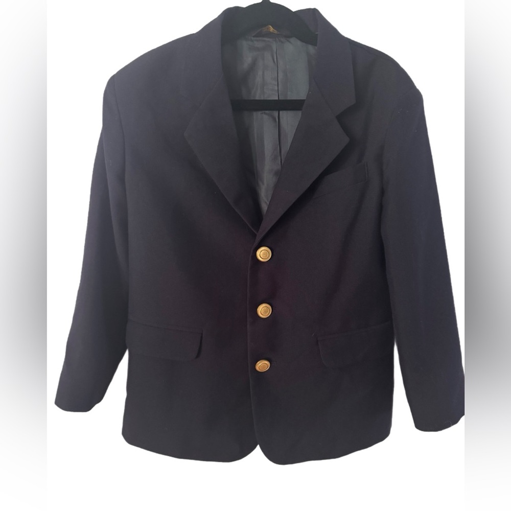 Claiborne Navy Boys Suit Jacket / Blazer - Size 8